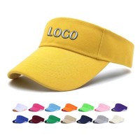 Gorras de Sol Personalizadas con Logotipo de Marca, Unisex, de Algodón, Ajustables, con Visera Curva, para Golf, Running, Deportes, Playa, Venta al Por Mayor