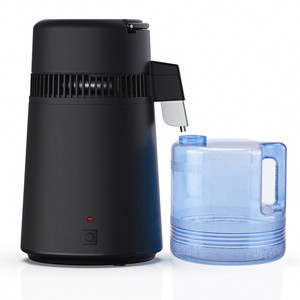 <span class=keywords><strong>Destilador</strong></span> <span class=keywords><strong>de</strong></span> <span class=keywords><strong>Agua</strong></span> Eléctrico <span class=keywords><strong>de</strong></span> Acero Inoxidable 304 con Jarra <span class=keywords><strong>de</strong></span> Vidrio para Encimera, Uso Doméstico, 400 ml, 100 GPD - Product Image 3