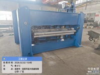 Machine de poinçonnage à aiguilles à vitesse moyenne, ligne de production de tissus non tissés, équipement de fabrication de feutres géotextiles