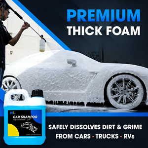 Champú para Lavado de Autos con Espuma de Nieve NIKELIANG, pH Neutro, Jabón Espumoso, Cera para Pulir, Detallado Automotriz, 1L - Product Image 2