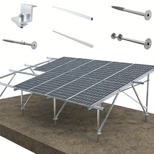 Support de fixation au sol en aluminium pour panneaux solaires – Accessoire photovoltaïque pour système de montage solaire – Offre spéciale - Product Image 2