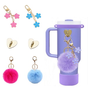 Gourde isotherme 40OZ avec cordon pour fille, en acier de qualité alimentaire, portable, avec accessoires en gel de silice - Product Image 3
