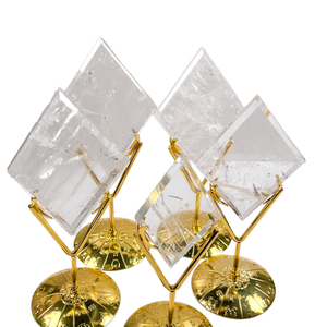 Catégorie Principale du Produit Pierre de guérison Reiki en losange de cristal de quartz clair naturel pour la méditation Autre artisanat en cristal - Product Image 1