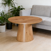 Table à manger moderne en bois extensible ronde à ovale, multifonctionnelle, gain de place, meubles durables pour petits appartements