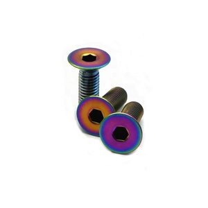 Tornillo de titanio con cabeza hexagonal avellanada Din 7991 Juego de pernos Allen M5 - Product Image 4