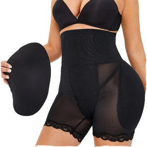 Pantalones moldeadores de cuerpo <span class=keywords><strong>con</strong></span> control firme de cintura alta para mujer, <span class=keywords><strong>bragas</strong></span> de control moldeador de vientre posparto <span class=keywords><strong>con</strong></span> almohadilla de esponja para glúteos, mejora de cadera - Product Image 2