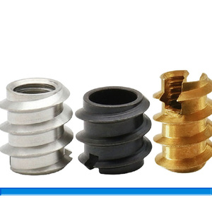 Inserto Roscado Autoperforante de Latón Tipo 309 <span class=keywords><strong>Ensat</strong></span>, 10mm*10mm*15mm, Recubrimiento de Zinc Ecológico, Superficie Carbonatada - Product Image 1