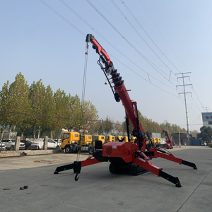 Grue araignée pliable multifonctionnelle ZMT P-1020 pour la construction, certifiée CE/EPA, 10 tonnes, 12 tonnes, avec nacelle pour personnel - Product Image 4