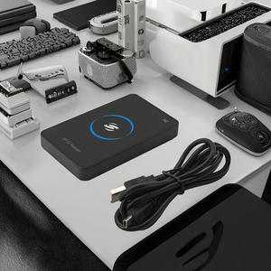 USB 125Khz RFID <span class=keywords><strong>Proximity</strong></span> pembaca Keyfob, Plug and Play TK4100 T5577 EM4305 tidak diperlukan Driver untuk pembaca kartu kontrol akses - Product Image 3