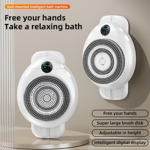 New Arrival 360° Deep Cleansing Full Body SPA Smart Electric Bath Scrubber for Bathroom With 3 Brushes - Product Image 2