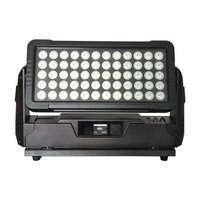 60 Projecteurs LED Muraux RGBW 4-en-1 15W/10W Étanche IP65 pour Extérieur avec Contrôle DMX512/Activé par le Son 9 Canaux Angle de Faisceau 25°