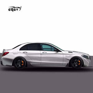 Pare-chocs avant et arrière, ensemble de carrosserie large, style CQCV, pour <span class=keywords><strong>Mercedes</strong></span> Benz classe C260 W205, <span class=keywords><strong>Mercedes</strong></span> Benz <span class=keywords><strong>C</strong></span> classe W205 - Product Image 3