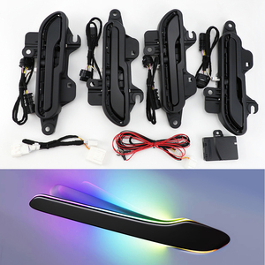 Nieuwste 7e Upgrade Draadloze Deurklink Auto Pop-Up Voor Tesla Nieuwe Y Jeneverbes Model 3 Y Rgb Welcome Mode Deurklink Barlichten - Product Image 1