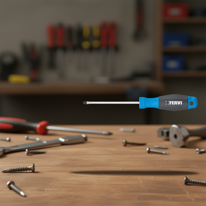 Fervi Slotted <b>Screwdriver</b> 100mm Hangable Handle - Product Image 3