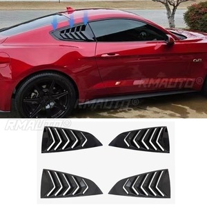 For Mustang Car Rear Triangle <b>Window</b> Trim Body Kit for Ford Mustang 2024 Rear Side <b>Vent</b> <b>Window</b> Trim Cover Car Accessories - Product Image 1