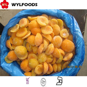 Chất lượng cao mơ đông lạnh nửa nửa trong số lượng lớn hương vị ngọt iqf quá trình có sẵn trong khối khối dices và nửa - Product Image 3