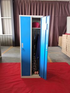 Customized 2 Doors Steel <b>Locker</b> Clothes <b>Storage</b> Metal Closet <b>Cabinet</b> Office Closet - Product Image 5