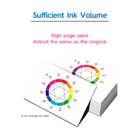 Cartucho de Tinta de Pigmento Negro Recargable Compatible con Ink-tank SJIC35P T44B1 para Impresoras de Etiquetas EPSON ColorWorks CW-C6000A/CW-C6500A