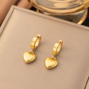 Waterproof and Tarnish Free 316l Stainless Steel Brand Wholesale Custom 18k Gold Plated Fine Heart <b>Jewelry</b> <b>Set</b> <b>for</b> <b>Women</b> - Product Image 4