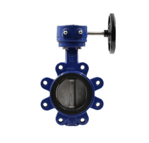 PN16วาล์วผีเสื้อแบบแมนนวลเหล็กดัดแบบกระตุ้นด้วยไฟฟ้า2 "-48" ตัวกระตุ้นนิวเมติกพร้อม EPDM - Product Image 2