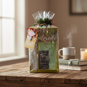 ชุดของขวัญ "Authentic Existence Surrender Believe" ประกอบด้วยสร้อยข้อมือและปากกาสำหรับการสวดมนต์ - Product Image 3