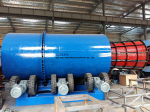 Mini aspiradora eléctrica, nuevo diseño, depurador <span class=keywords><strong>de</strong></span> tambor rotatorio para planta <span class=keywords><strong>de</strong></span> lavado <span class=keywords><strong>de</strong></span> mineral <span class=keywords><strong>de</strong></span> oro, Mini depurador rotatorio - Product Image 5