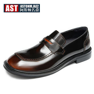 Zapatos Oxford de Hombre Británicos, Impermeables, de Cuero Genuino, Punta Cerrada, Hechos a Mano, para Boda, Formales, Casuales de Negocios, Antideslizantes, con Hebillas y Correas - Product Image 6