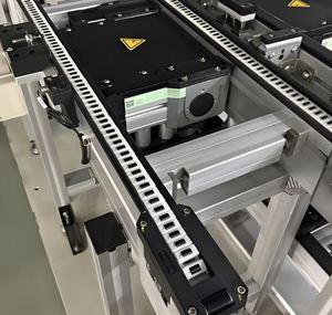 Factory Direct Adjustable Speed Double Speed Chain Conveyor Aluminum Profile Pallet <b>Transport</b> System Stainless Steel Modular New - Product Image 6