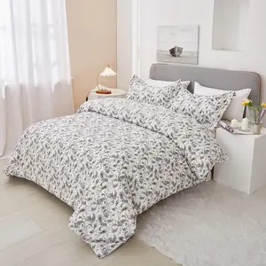 High Quality Dreamy Digital Printed Paisley Pattern Bedding Three Piece Set Simple And Atmospheric Duvet Cover