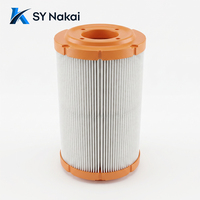 Élément filtrant de compresseur d'air de qualité OEM NAKAI 1118 en papier filtrant pour pièces de bus électrique