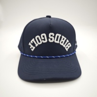 Gorra Deportiva Unisex de 5 Paneles, Personalizada, Impermeable, con Logotipo Bordado, Perforaciones Cortadas a Láser, Diseño Dobby, Argyle, Leopardo y Puntos