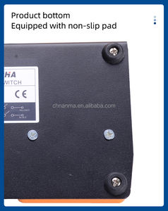 डबल पेडल पावर स्विच 10a 250Cval उपचार पैर धातु और प्लास्टिक सामग्री के साथ स्विच - Product Image 4