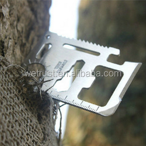 Wholesale Industrial & <b>DIY</b> Grade Pocket Survival <b>Tool</b> Metal Card <b>Tools</b> with OEM & ODM Customization Support - Product Image 3