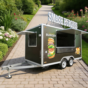 Chariot de rue, foodtruck, chariot de restauration rapide mobile à vendre, UE, Royaume-Uni, Irlande, France, Italie - Product Image 4