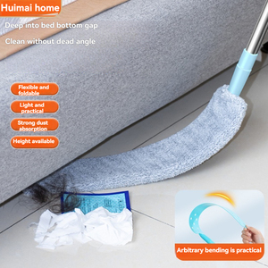 Dài xử lý lau hộ gia đình giường dưới khoảng cách sạch ma thuật Microfibre Khăn lau bụi bụi làm sạch bàn chải - Product Image 2