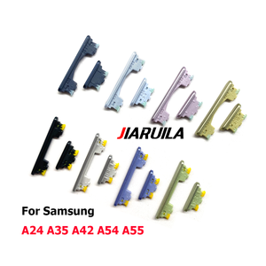 Botón de encendido del teléfono móvil para Samsung A55 A54 A42 A35 A24 4G 5G volumen tecla lateral repuesto reparación piezas de repuesto al por mayor - Product Image 1
