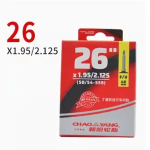Cámara de Aire para Bicicleta Chaoyang, Cámara de Aire para Bicicleta de Carretera 26*1.95/2.125 <span class=keywords><strong>27</strong></span>*1.75/2.10 29*1.75/2.35 - Product Image 1