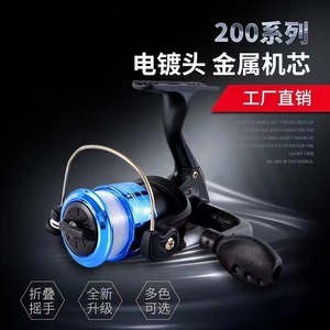 Jm200 Spinning Reel 200 Size Plastic Fishing Reel With Line Capacity For Sea Fishing - Product Image 4