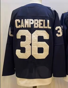 OEM Customizable Ice Hockey Jerseys Set Custom Made Team Hockey Wear Uniforms 100% Polyester Heat-Transfer Printed - Product Image 1