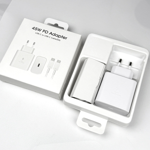 Caricatore da Muro USB-C di Alta Qualità, Ricarica Rapida 45W PD per <span class=keywords><strong>Samsung</strong></span> <span class=keywords><strong>Galaxy</strong></span> <span class=keywords><strong>S22</strong></span> S23 <span class=keywords><strong>Ultra</strong></span> Note 10, Adattatore per Telefoni Cellulari - Product Image 3