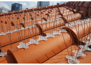 Ampia base in plastica in acciaio inox uccello repellente spina Anti piccione uccelli punte per tinamou deterrente - Product Image 6