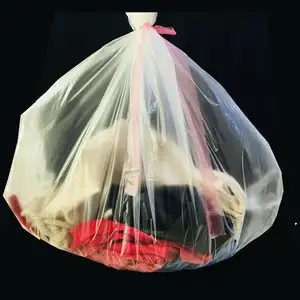 Saco de embalagem de plástico solúvel em água biodegradável, personalizado, saco de rolo
