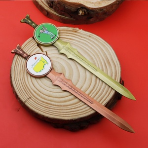 Bird Elegant Wholesale Rotating Portable Stationery Party Diy Function Coupepapier Logo <b>Gifts</b> Durable Low Letter Opener Ruler - Product Image 5