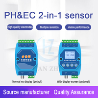 HANZ 2026 Nouvelle Version Capteur de Détection de la Qualité de l'Eau Sortie RS485 Équipement de Test de Température, pH et EC