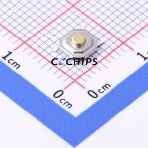 TSC005B1826A Tactile Switch SMD-4P,5.2x5.2mm Switch Round Button 2.6N Vertical Mount 5.2mm - Product Image 1