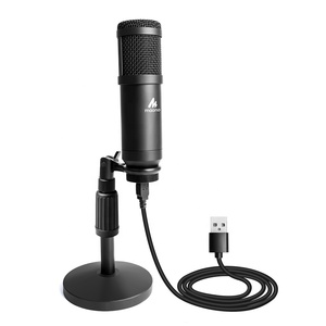 MAONO negro 192khz 24bit, tasa de muestreo condensador grabación micrófono usb con el estudio de micrófono - Product Image 1