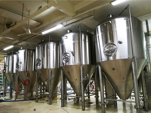 ถังหมักสแตนเลส SUS304 แบบสองชั้น ขนาด 3000L 5000L 10000L สำหรับการผลิตแอลกอฮอล์และเบียร์ขนาดใหญ่ ราคาขายส่ง - Product Image 5