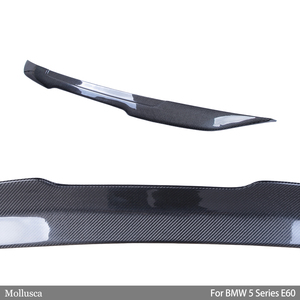 For 5 Series E60/E60 M5 Sedan PSM Style Carbon Fiber <b>Rear</b> <b>Spoiler</b> Trunk Wing 2001-2010 - Product Image 4