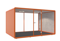 Pod d'isolation phonique Offre Spéciale réunion de groupe de 8 personnes pour la cabine insonorisée d'espace de travail portatif de bureau
