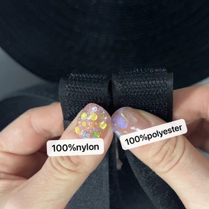 हुक और लूप जादुई टेप <span class=keywords><strong>2</strong></span> इंच चौड़ा काला हुक और लूप टाइप हुक और लूप टेप पर सेट - Product Image 2